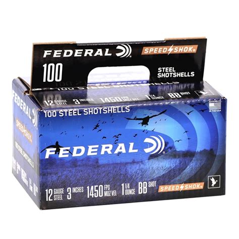 federal blue box steel shot|Federal Premium Speed.